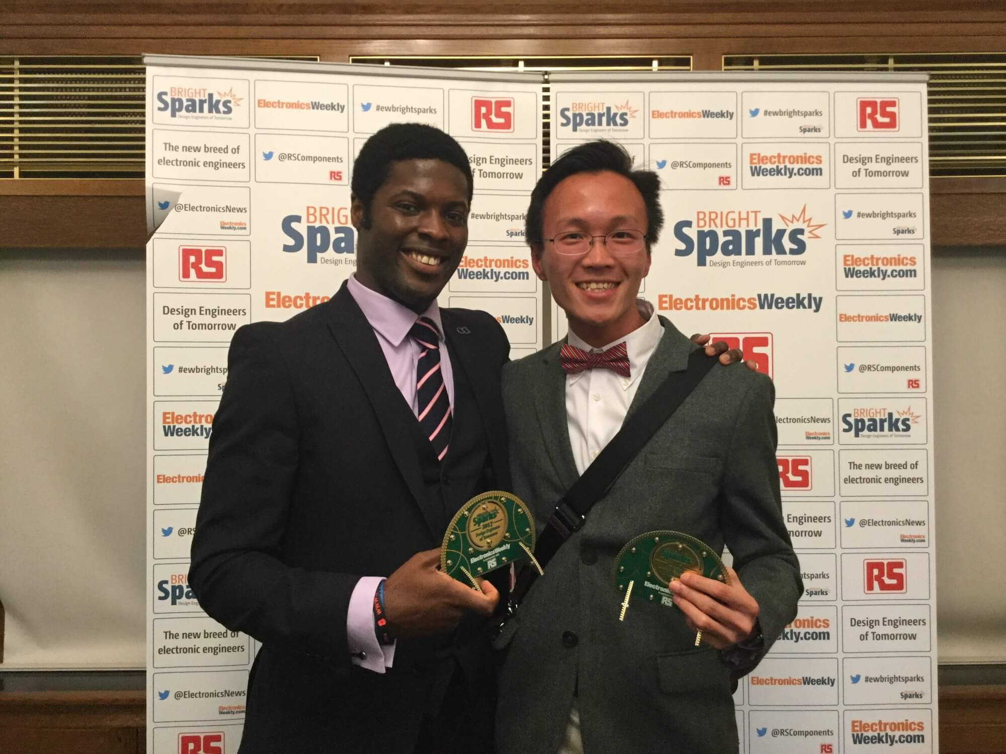 Keno wins again! With Shuran Chen at RS Bright Sparks. London May 2017