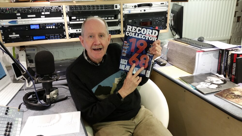 Robbie Owen at the Magic Echo Studio, March 2018