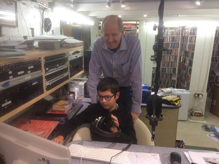 The fascination of radio…? …young Ben visits the Magic Echo, 2017