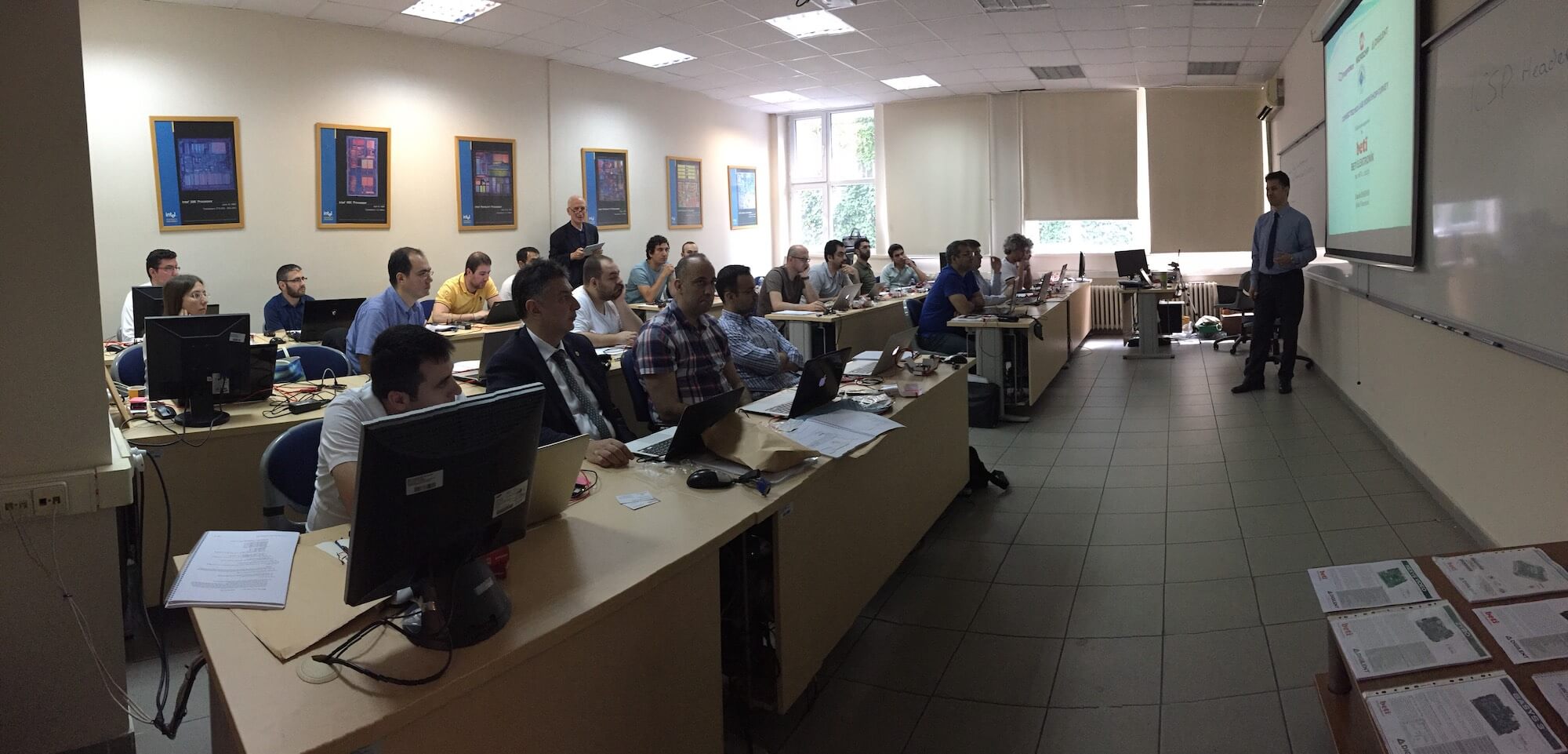 Connected MCU Lab Workshop, Bogazici University, Turkey. June 2017