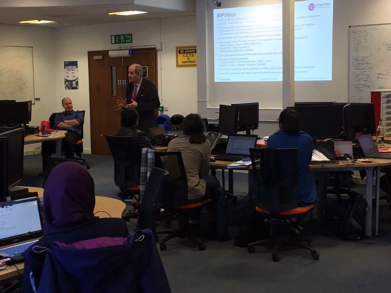 Imagination University Programme MIPSfpga Workshop at Imperial College, January 2016