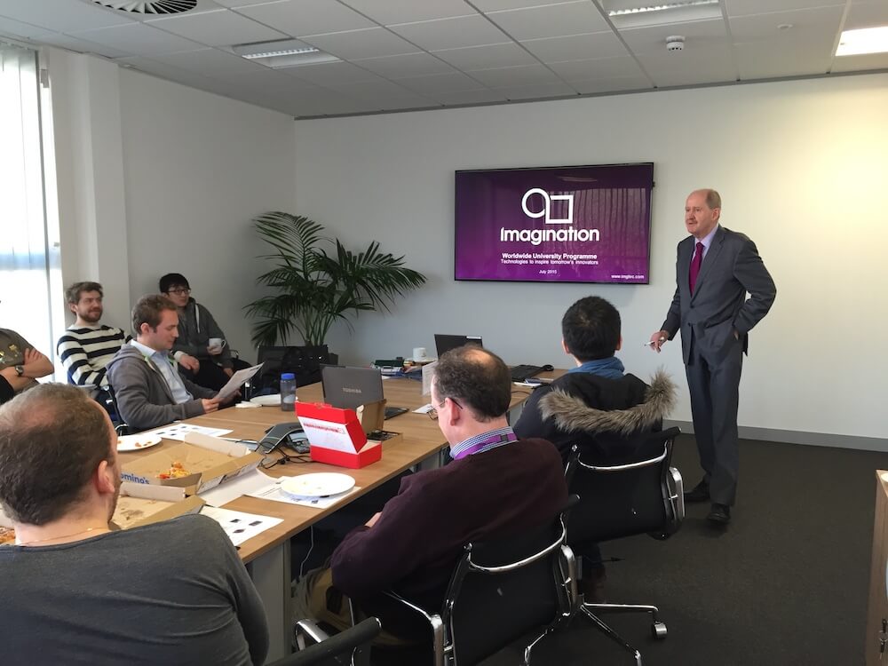 Lunch and learn at Imagination Technologies (UK 2015)